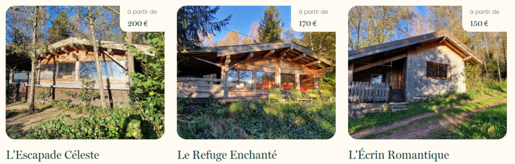 Page de redirection Vosges Bleu Vert